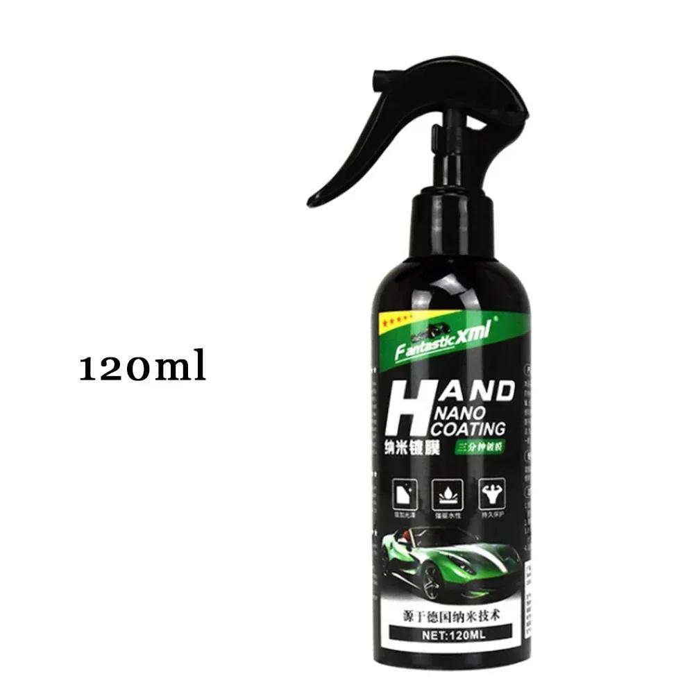 Nano keramický nátěr na auto 100ml-500ml, produkty pro detailing automobilů, tekutý sprej, lešticí voskový film, sada na péči o lak, ochranný nátěr, příslušenství