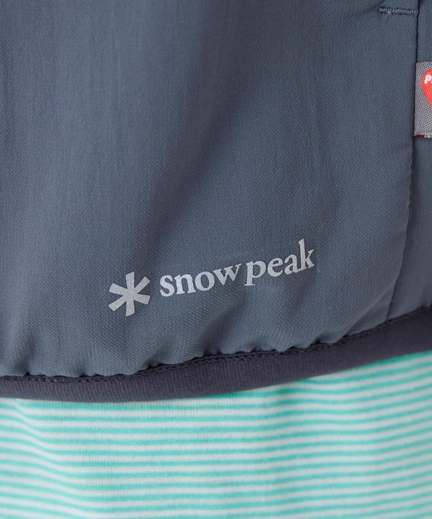 Snow Peak Flexible Insulated Vest and Size L VT-26SU001, Men's Women's, Black,
