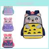 Large Capacity Cute Cartoon Animal Printed Kids Backpack Ideal For School Use