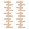 10Pieces Precuts Finger Support Bandages with Double Straps and Breathable Materials Spandex for Joint Protections