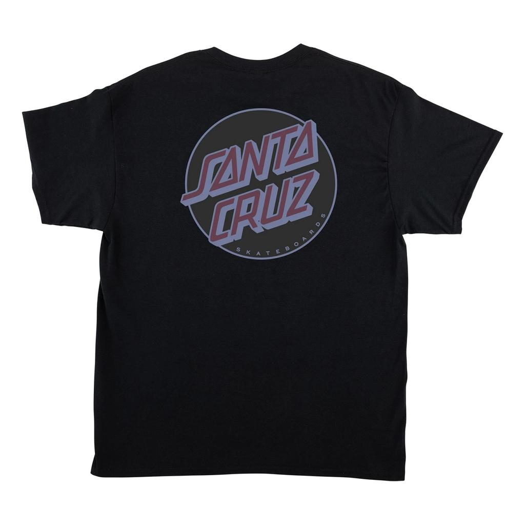 Santa Cruz Skateboards T-Shirt Andere Punkte Schwarz Mitternacht