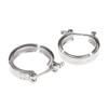 304 Stainless Steel 2-4 Inch Quick Release V Band Clamp Turbo Exhaust Pipe V-Band Clamp V Clamp Clip