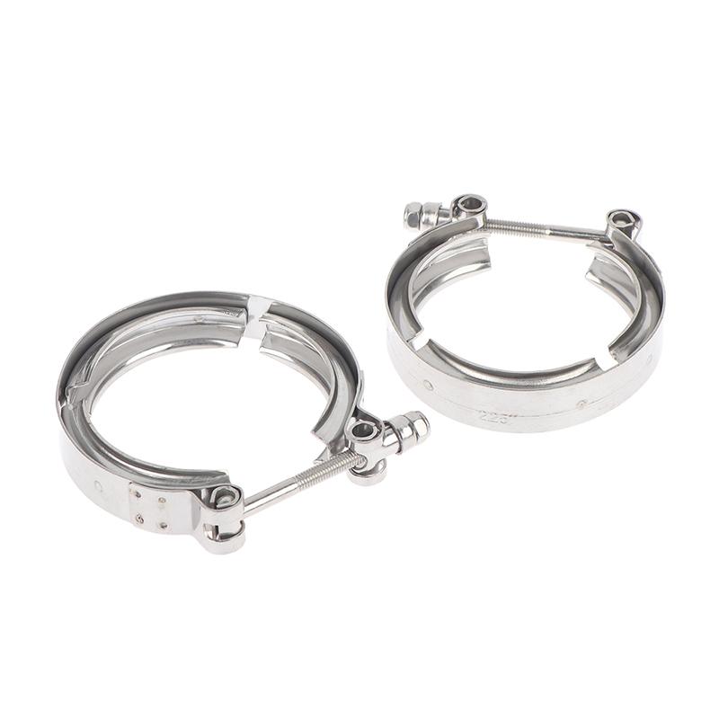 304 Stainless Steel 2-4 Inch Quick Release V Band Clamp Turbo Exhaust Pipe V-Band Clamp V Clamp Clip