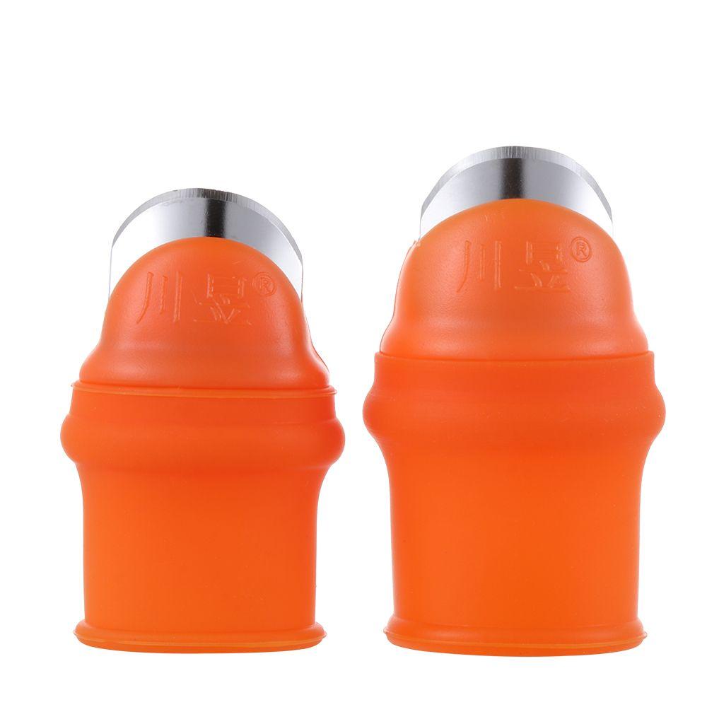 Kitchen Gadget Garden Supplies Bean Picker Thumb Cutter Cut-resistant Finger Sleeve Finger Guards