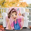 1pc Ms Rachel4 Theme Blanket - Digital Print, Polyester, Cozy for All Seasons, Perfect for Outdoor, Camping, and Travel