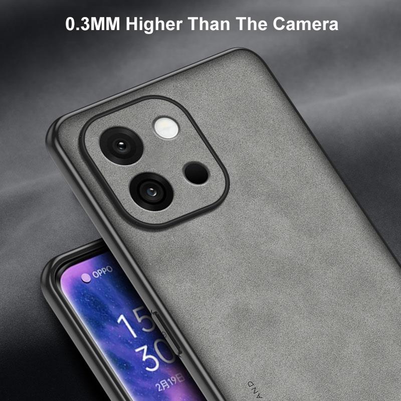 For OnePlus 13T Case Luxury PU Leather Phone Case For One Plus 13T 5G Back Cover Matte Silicone Shockproof Full Protection Coque