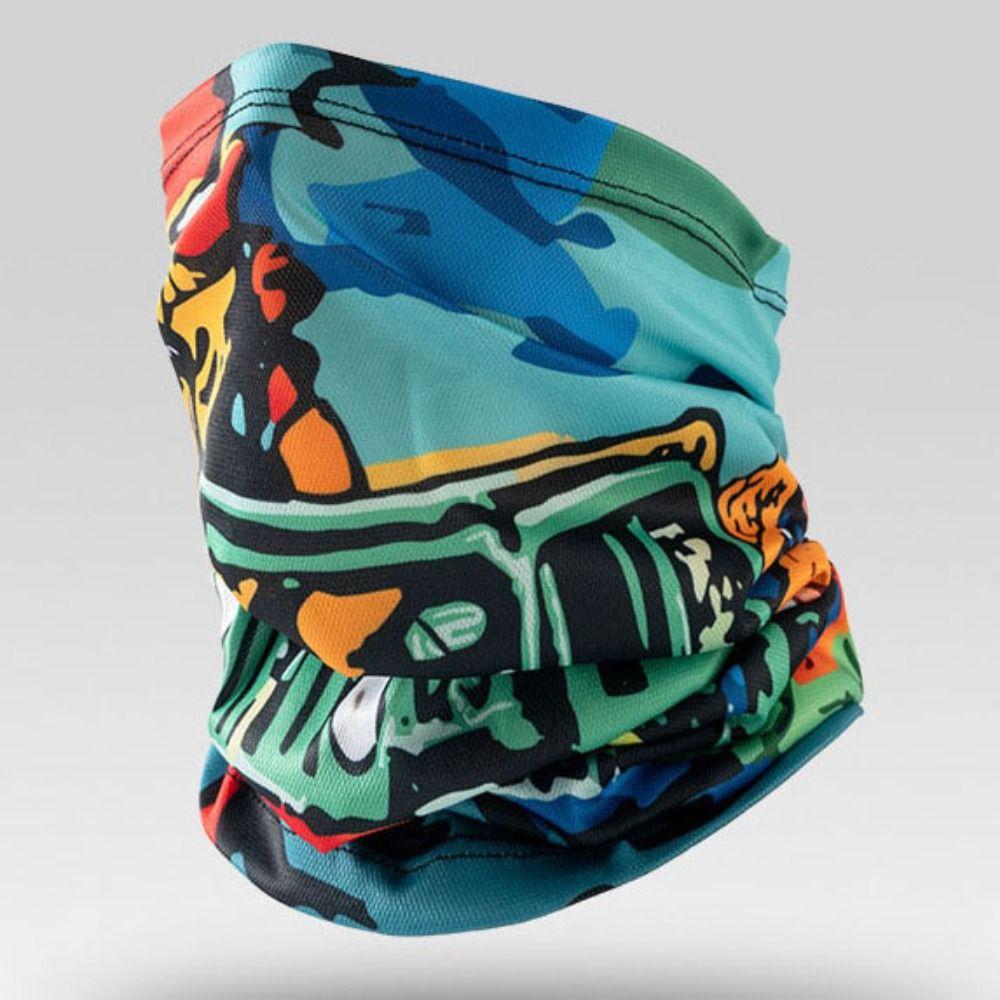 Breathable Ice Silk Mask Thin UV Protection Mask Face Sun Protection UPF50+ Sunscreen Mask  Unisex