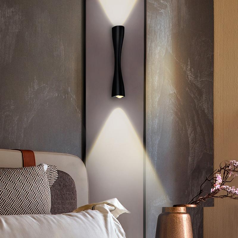 Minimalist Modern Led Wall Lamp Outdoor ip65 Waterproof Double Head Wall Lamps Balcony Aisle Door Terrace Decorate WallLighting