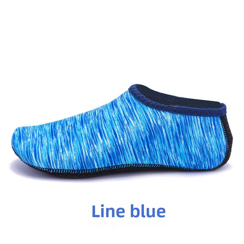 Unisex Beach Socks: Non-Slip, Soft Sole Swimming & Snorkeling Shoes for Men, Women & Kids - Ideal for Diving, Wading, and Stream Tracing.