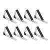 (8pcs) Drawn Stainless Steel Tablecloth Clip Triangle Clip Tablecloth Clip Adjustable Fixed Clip
