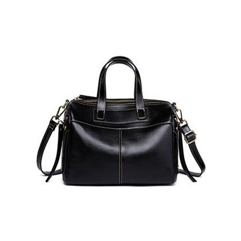 

Oilwax Cow Leather Handbag Woman Fashiable Ladies Cow Leather Tote Bag 2026 New Cowhide Shoulder or Crossbody Bags
