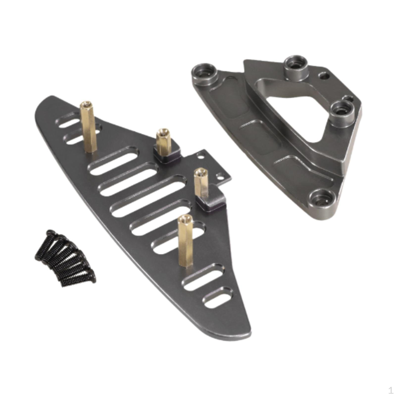 

Деталі кріплення передньої стійки корпусу автомобіля 1/14 Деталі колони кузова для пульта дистанційного керування 14301 14302 сірий колір