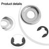Chainsaw Replacement Parts E Clip & Washer Compatible with Multiple Models