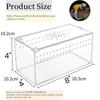Reptile Terrarium Container Ventilation Lightweight Breathable Enclosure Acrylic Reptiles Cage for Terrapin Snake Amphibians