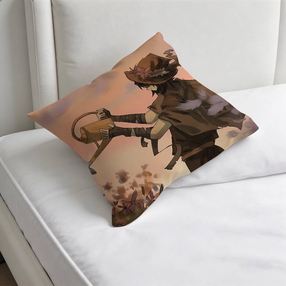 AAzure Time FForsaken Cute Decorative Square Pillow Cover Soft Comfortable Pillow Case Sofa Bed Home Decoration