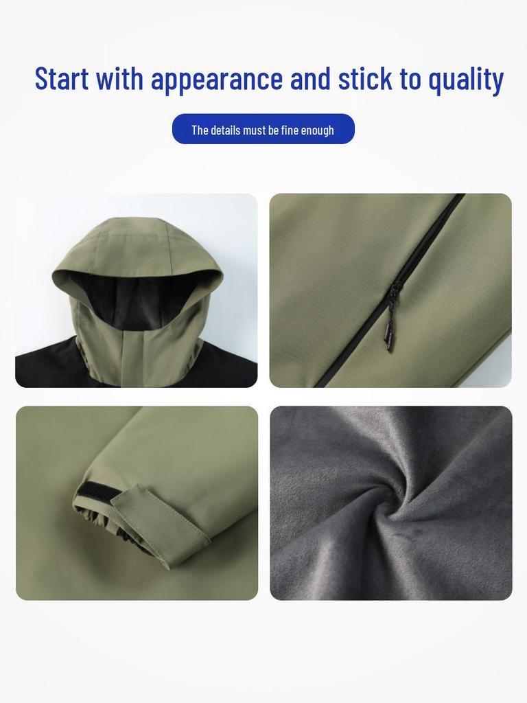 Versatile Sherpa Fleece Windbreaker for Mountaineering