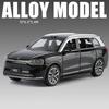 1/32 AITO M9 SUV Alloy New Energy Car Model Diecasts Metal Luxy Vehicles Car Model Simulation Sound and Light Childrens Toy Gift