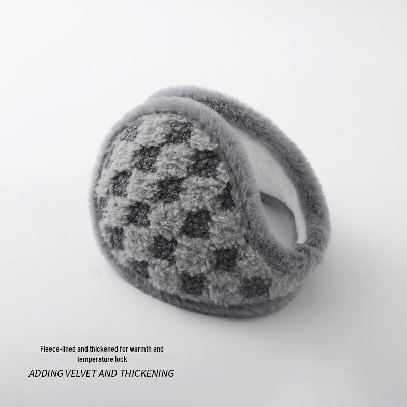 Unisex Velvet Winter Earmuffs: Cozy, Antifreeze Ear Warmers for Cold Weather Protection