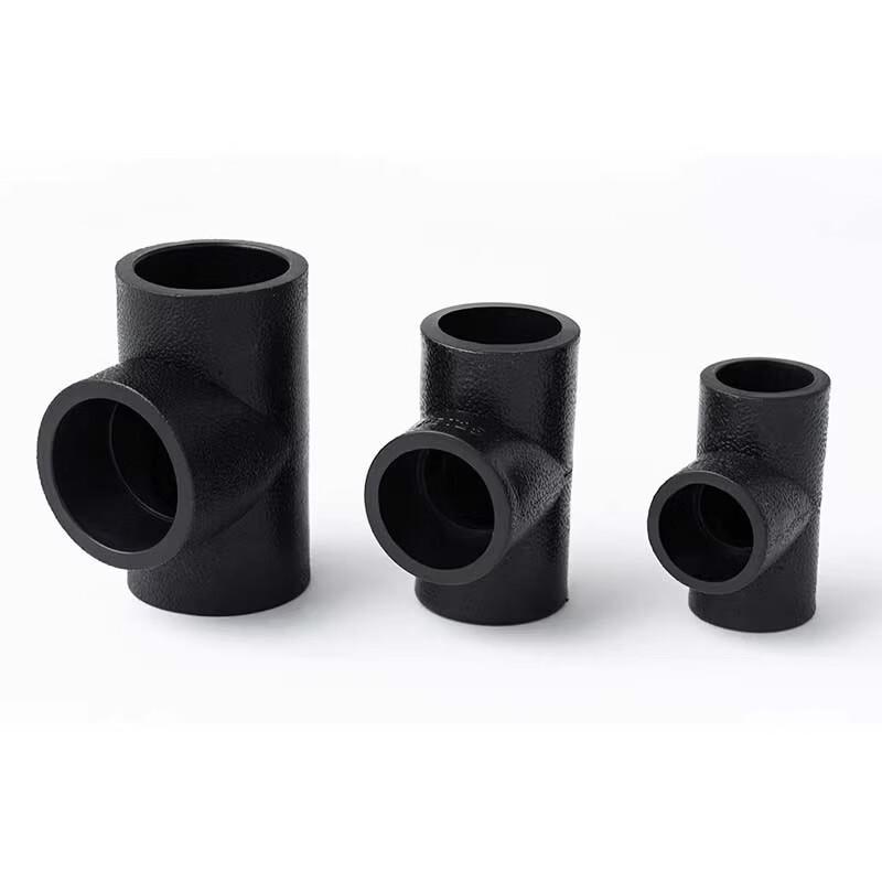 Saizes PE Socket Equal Tee Pipe Fitting