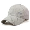Summer Men's Sun Hat Outdoor Sports Net Baseball Cap Print Fishing Breathable Cap