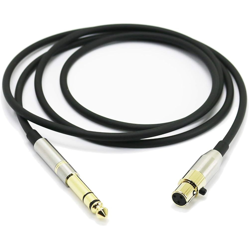 NewFantasia Replacement Audio Upgrade Cable Compatible with AKG K240, K240S, K240MK II, Q701, K70...