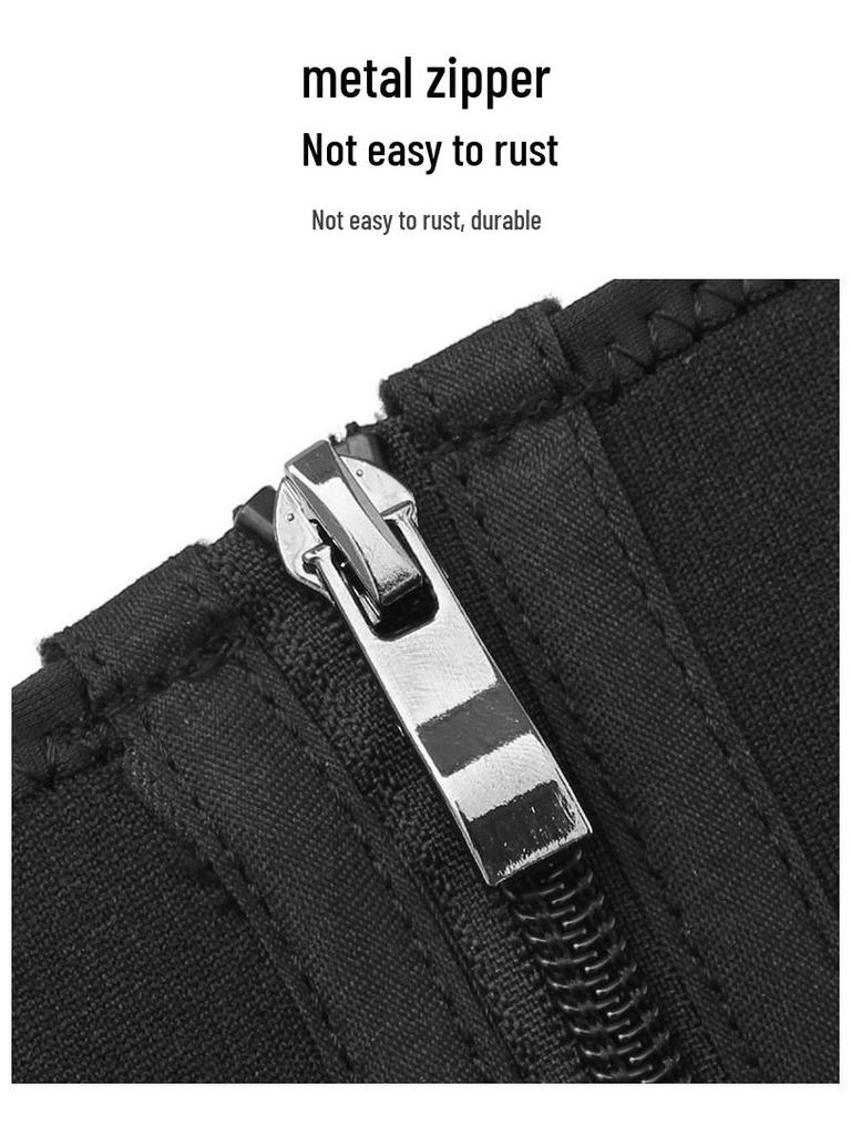 Neoprene Waist Cincher with Back Support, Sweat Enhancing Tummy Control Shaper Corset