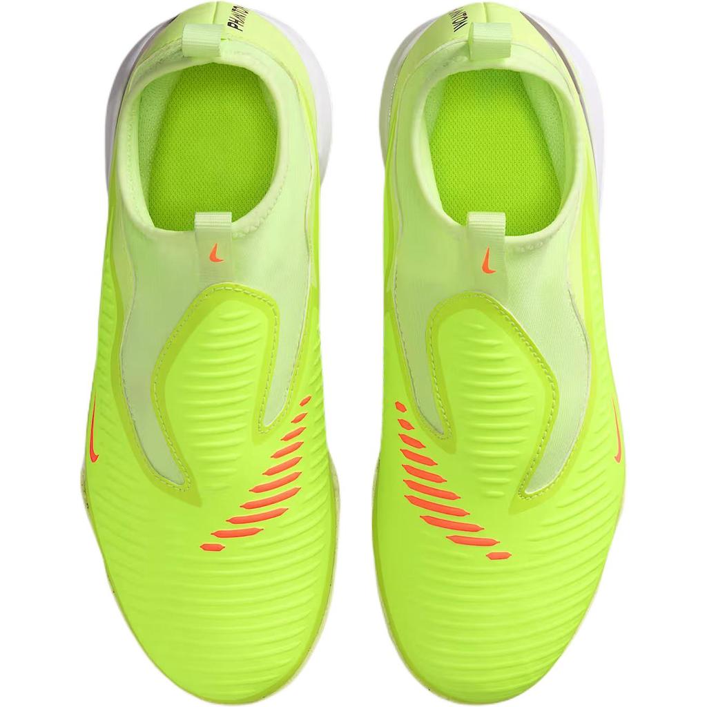 Nike Jr. Phantom 6 High Academy TF Hyper Crimson Limelight Schwarz Kinder Kunstrasen-Fußballschuhe HQ2049-800