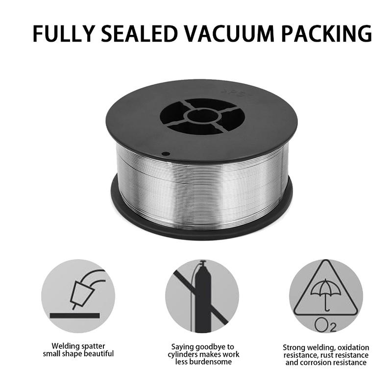 Professionele Mig Lasdraad 0,8 mm/1,0 mm Gasloos Flux-gevuld 1 kg voor Duurzame Lassen