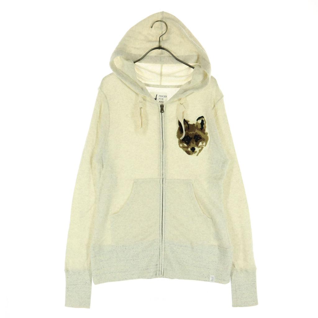 Unused FINGER FOX AND SHIRTS Made In Japan Wappen Long Sleeve Zip Hoodie Men's Used