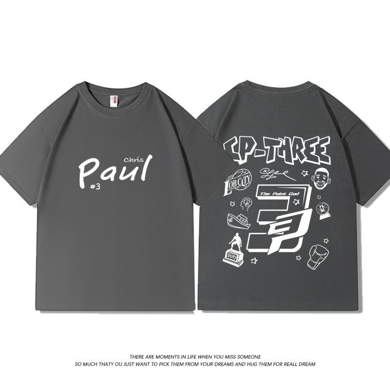 

Крис Пол Граффити Звезда Американский Принт Хлопковая Футболка с Коротким Рукавом Мужская и Женская Винтажная Клипперс CP Компрессионная Футболка 4XL