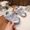 2026 New Korean Style Girls' Soft Sole Sports Shoes with Bowknot - Spring/Autumn Versatile Training