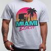 Miami Beach, , SOBE, South Beach, Miami, Florida, Party, Surf, Cotton Unisex T-Shirt