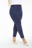 Women's Big Size Dress Diving Fabric Ankle Length Trousers