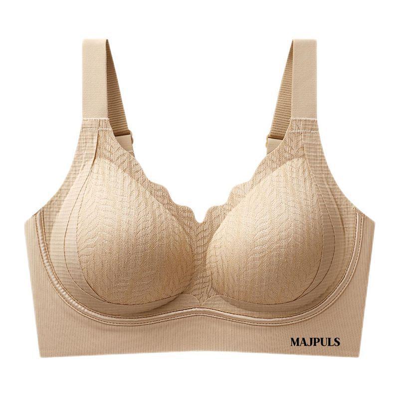 Seamless Lingerie Bra for Small Chest - Side Support, Anti-Sagging, Wire-Free, Adjustable Lift