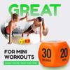 Workout Dice 1-Pair Exercise Dice Randomizer Fun Fitness Challenge Game for Home Gym No Repeat Strength Training Party Game