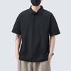 Men's Summer New Loose Short-sleeved POLO Shirt Men's Lapel Thin Short T-top