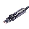 180 Degree Rotatable Type C Extension 1 Male To 3 Male USB Cable Power Adapter Converter Splitter for Smartphone