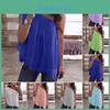 Stylish Womens Casual One Off Shoulder Shirt Blouse In Comfortable Plus Size Design
