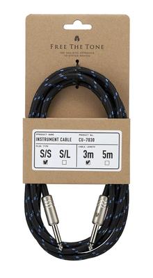 Free The Tone 3m SS Instrumentenkabel Gitarrenkabel Gitarrenkabel CU-7030