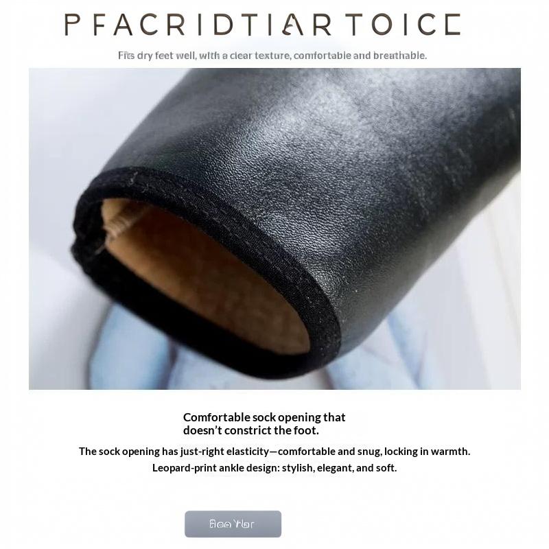 1 Pair Men Women'S Outdoor Sports Warm Snowfield Socks For Autumn Winter Thickened Windproof Warm Inner Plush Indoor Floor Socks