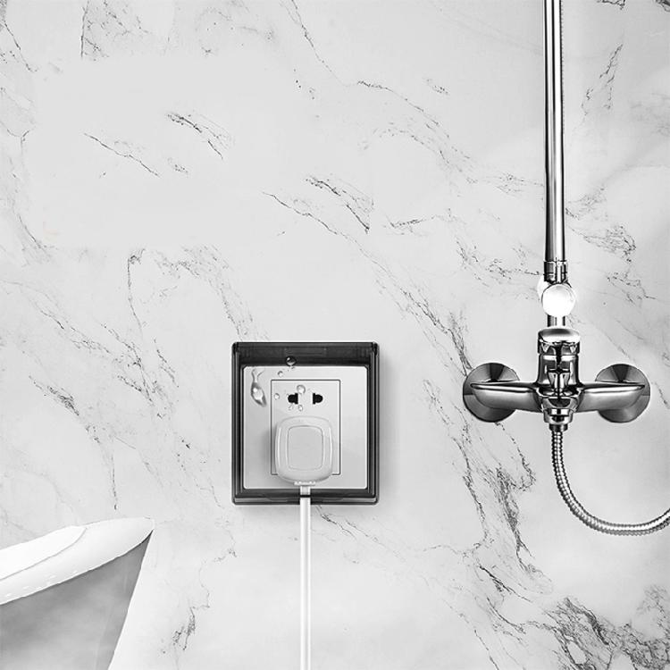Practical 86 Type Outlet Covers Waterproof Receptacle Protectors for Bathroom Use Plugs and Switch Socket Face Plate
