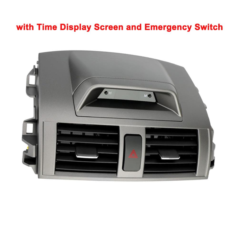 Center Dash A/C Air Conditioner Central Air Outlet Panel Grill Cover for Toyota Corolla Altis 2009 2010 2011 2012 2013