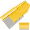 Set di Raschiatoi per Impasto 3-in-1 Raschietto da Banco in Acciaio Inossidabile con Misure Raschietto per Ciotole&Raschietto per Torte Strumenti per Pasticceria Pane Pizza Torte