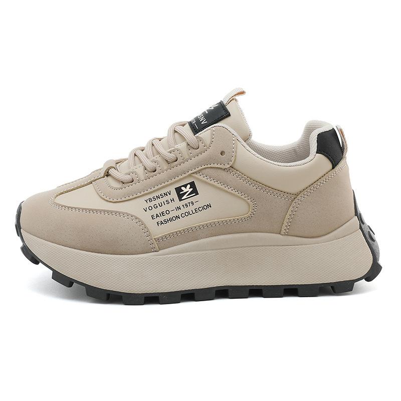 YBF dad shoes new spring thick-soled little white student leisure sports 35
