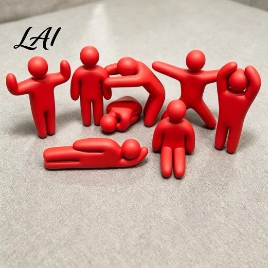 Handgefertigte Malprojekte 8 Stück Meccha Chamäleon Figuren 3D Gedruckte Gelenkige Action Mehrfarbige Spielzeugfiguren DIY Leere Graffiti Malspielzeug,