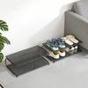 1pc Shoe Rack Under-Bed Shoe Organizer for Dorm Rooms Space-Saving Multi-Layer Shoe Cabinet for College Dormitories