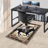 1PC Cowgirl Horse Non-Slip Floor carpet, Office, family, bedroom, Studio - Large Area Rug, Vibrant Colors-C0499