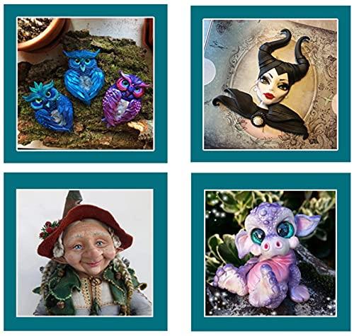 Barevná hlína do trouby, Keramická hlína, Polymerová hlína, pro výrobu doplňků, DIY (Pouze 50 barev)