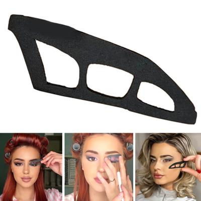 Yousheng 1/2/4Pcs Eyeshadow Stencil Tool Washable Reusable Eyeshadow Assistant Eyeshadow Drawing Guide Card Professional Eyeshadow Mapping Template