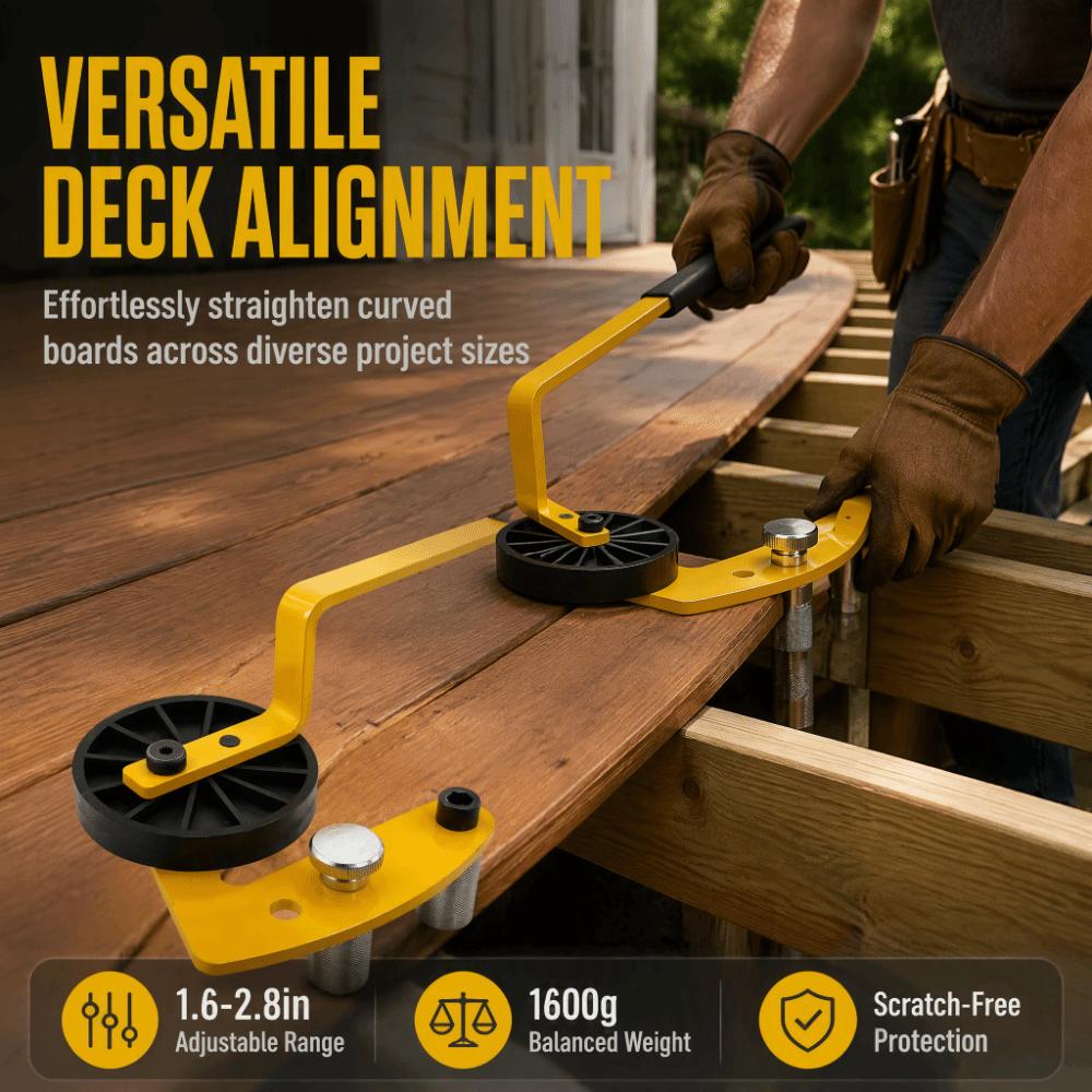 Adjustable Deck Board Straightening Tool Steel Board Straightening Tool DIY